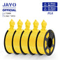JAYO PLA Filament 1.75MM 5 Rolls/set 3D Printer Filament PLA For FDM 3D Printers Neatly Wound 3D Printing Filament Macaron Color