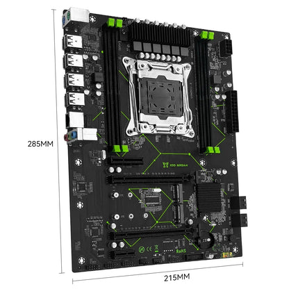 MACHINIST MR9A-H X99 Motherboard  Support Intel Xeon E5 V3 V4 LGA 2011-3 CPU and DDR4 RAM NVME M.2 Dual-channel USB3.0