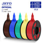 JAYO PLA Filament 1.75MM 5 Rolls/set 3D Printer Filament PLA For FDM 3D Printers Neatly Wound 3D Printing Filament Macaron Color