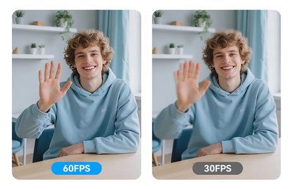 4K Webcam 1080P 60fps Video Camera EMEET C60E 4K Autofocus USB  Camera for Computer/PC Living/ Video Call/ Conference Web Cam