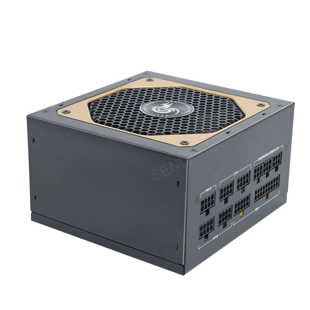 Full Modular ATX 850W 80Plus Gold 20+4Pin 12V Professional E-Sports Video Game Computer PSU For PC Desktop Power Supply