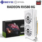 SOYO Radeon RX580 2048SP 8G Graphics Card GDDR5 Memory 256Bit AMD Gaming Video Card DP DVI Interface for Desktop Computers
