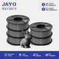JAYO 5Rolls PLA/PLA Plus/petg/ABS/TPU/PLA meta/PLAYG/HS-PLA 3D Printer Filament 1.75mm FDM 3D Printer Materials for 3D Printer