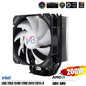 4 Heat Pipes CPU Cooler PWM 4PIN 120mm Fan Radiator for Intel LGA 1150 1151 1155 1200 1700 2011 AMD AM4 ARGB Refrigerador De