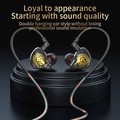 3-meter wired gaming headset with 3.5mm angled plug and Hi-Fi sound quality