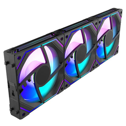 120mm Uni Fan Cooling Fans ARGB RGB Cooler PWM 4PIN Wireless Splicing 5V PC Computer Case Ventilador Infinity Mirror
