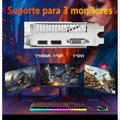 SOYO Graphics Cards AMD Radeon RX580 2048SP 8G GDDR5 256bit DVI DP Video Gaming Card Desktop Computer components GPU RX 580