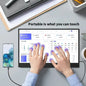 15.6" FHD IPS Portable Touch Monitor, USB-C Plug & Play Second Screen for Laptop/Mobile/Switch/PS5/Xbox, for Gaming & Office