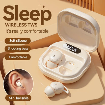 sem fio sono invisível fones de ouvido bluetooth5.4 jogos esporte alta fidelidade som estéreo música fones tws