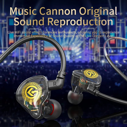 3-meter wired gaming headset with 3.5mm angled plug and Hi-Fi sound quality