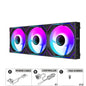 120mm Uni Fan Cooling Fans ARGB RGB Cooler PWM 4PIN Wireless Splicing 5V PC Computer Case Ventilador Infinity Mirror
