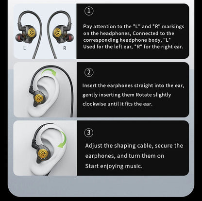 3-meter wired gaming headset with 3.5mm angled plug and Hi-Fi sound quality