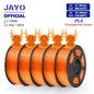 JAYO PLA Filament 1.75MM 5 Rolls/set 3D Printer Filament PLA For FDM 3D Printers Neatly Wound 3D Printing Filament Macaron Color