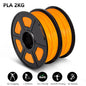 SUNLU Mix-Color 2Roll PLA/PLA Matte/Clear Filament 1.75mm 1kg Spool (2.2lbs) Neatly Wound Filament Fit Most FDM Printer