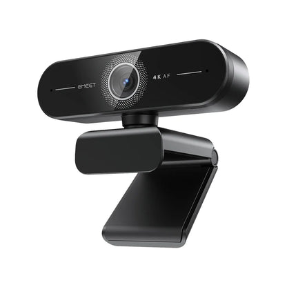 4K Webcam 1080P 60fps Video Camera EMEET C60E 4K Autofocus USB  Camera for Computer/PC Living/ Video Call/ Conference Web Cam