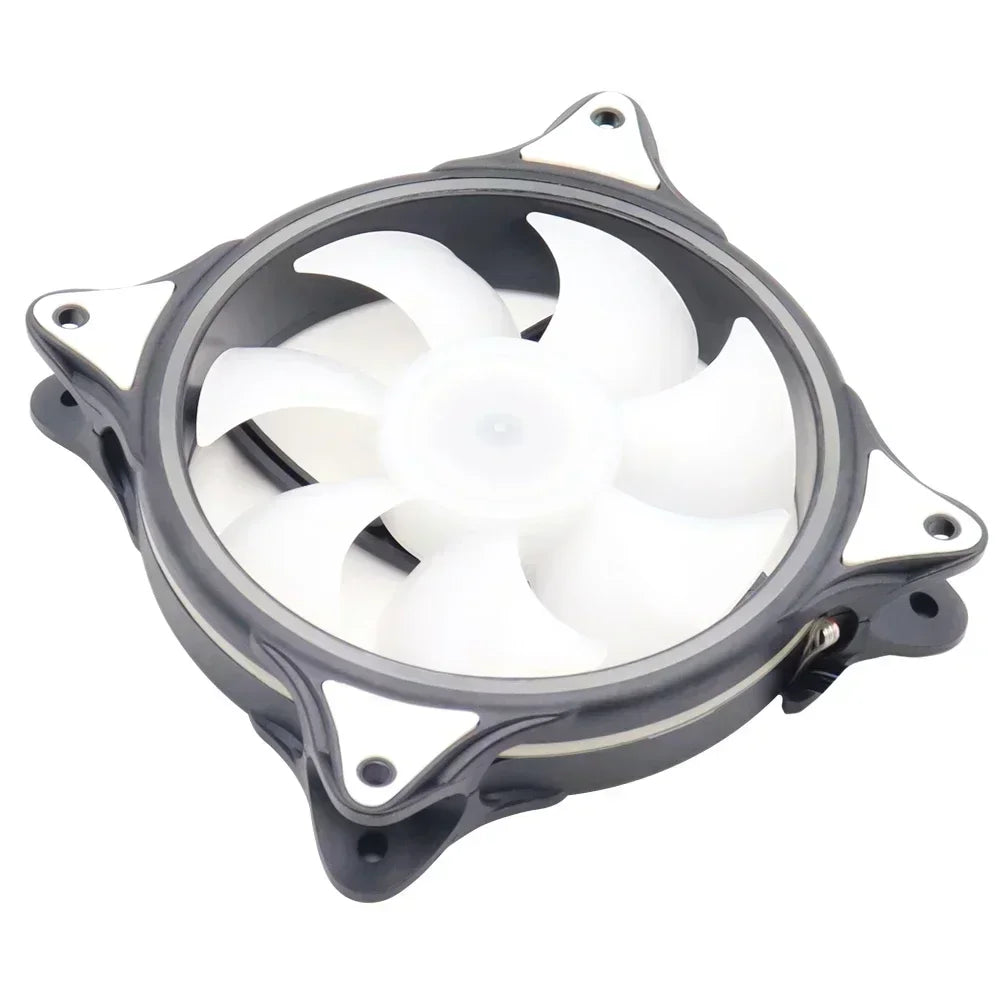 Wovibo 120mm Fan ARGB RGB Cooling Ventilador 6PIN Rainbow Computer Case Chassis Fans 12V Silent Adjust 12cm Aura Sync