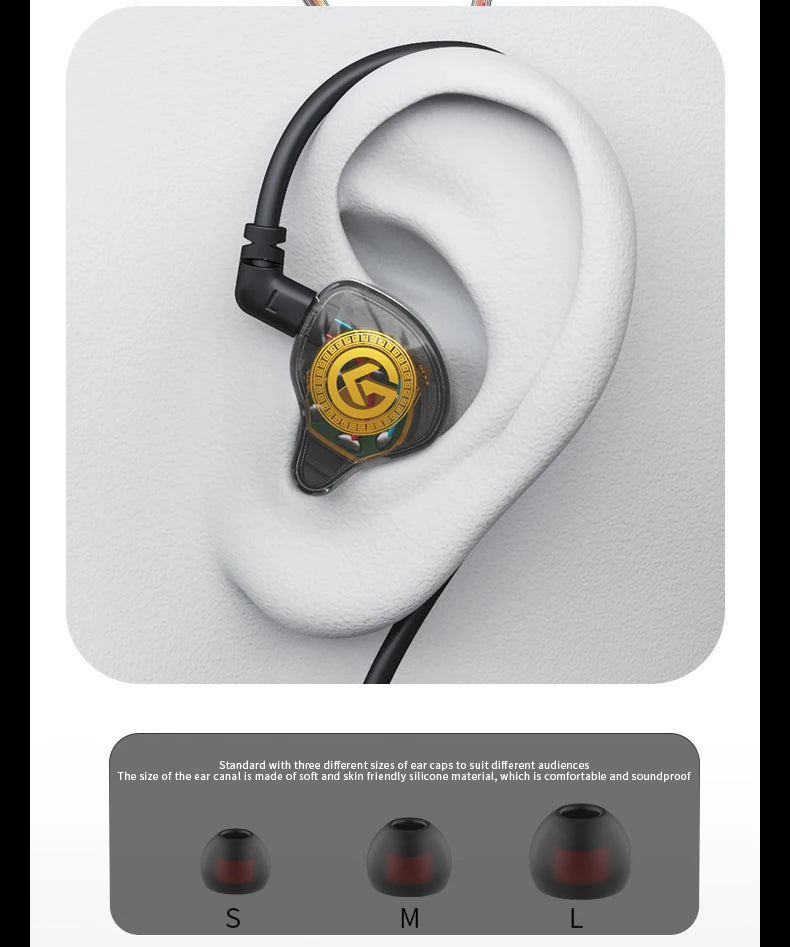 3-meter wired gaming headset with 3.5mm angled plug and Hi-Fi sound quality
