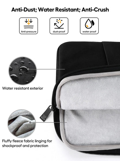 UPERFECT Laptop Sleeve 19.5 inch for Laptop Portable Monitor Notebook Tablet with Large Capacity Case Pocket Zipper and Handle