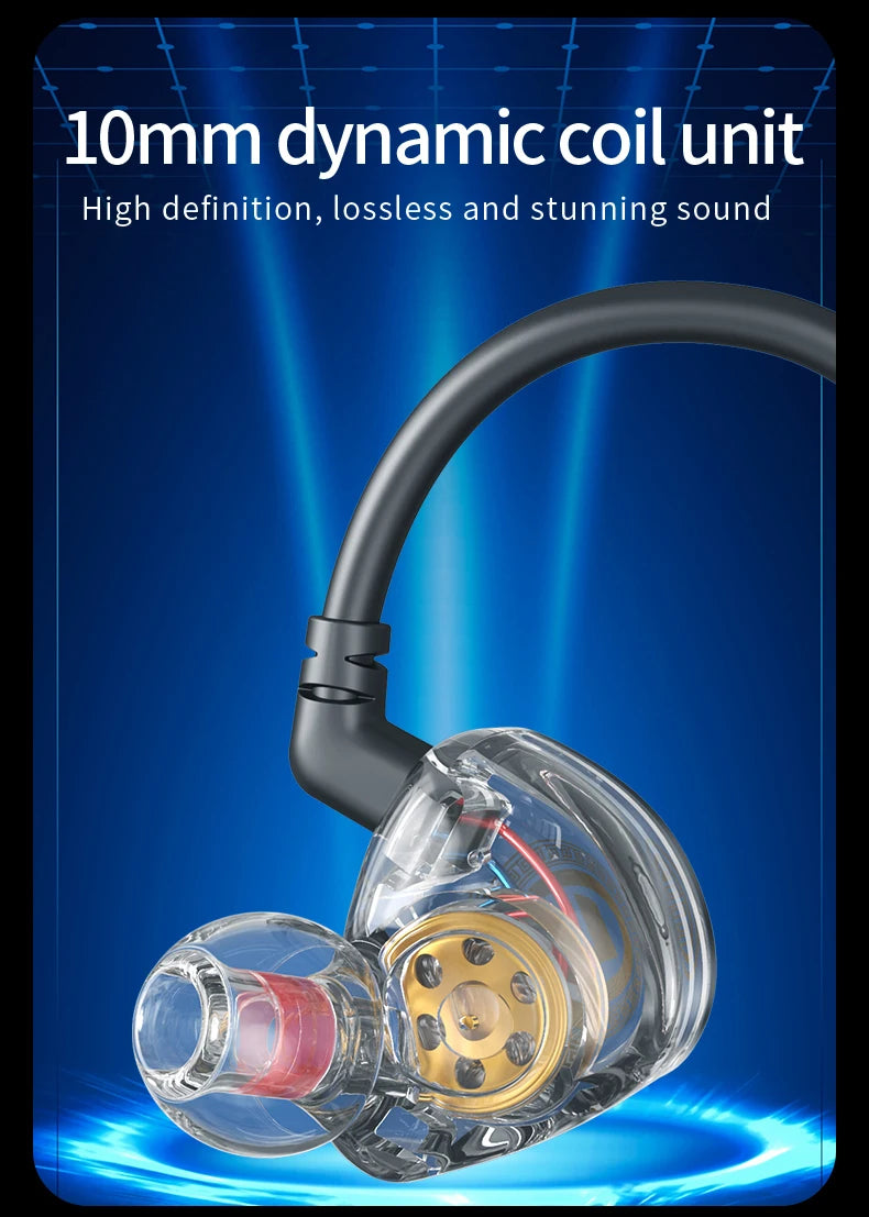 3-meter wired gaming headset with 3.5mm angled plug and Hi-Fi sound quality