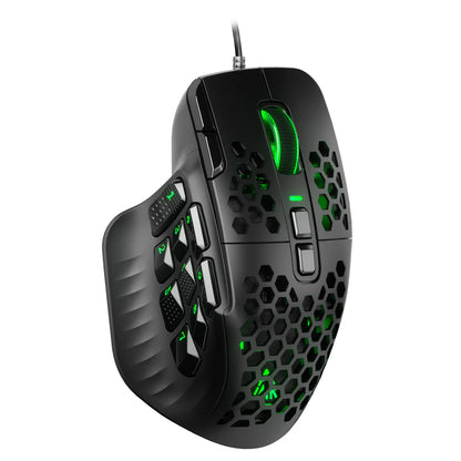 SOLAKAKA SM809 Pro Wireless MMO Gaming Mouse 16 Buttons 24000 DPI Wireles Mouse Ergonomic PAW3311 Sensor