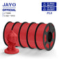 JAYO PLA Filament 1.75MM 5 Rolls/set 3D Printer Filament PLA For FDM 3D Printers Neatly Wound 3D Printing Filament Macaron Color