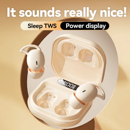sem fio sono invisível fones de ouvido bluetooth5.4 jogos esporte alta fidelidade som estéreo música fones tws