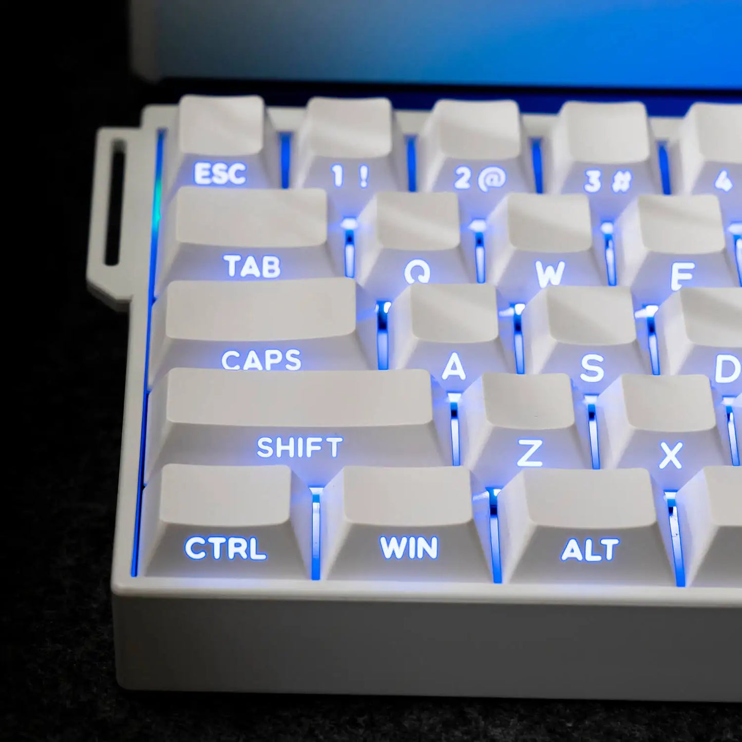 Veekos Shine60 HE Keyboard 60% AGRB with Lightbox RT0.01mm Magnetic Switch 8K Type-C Wired E-Sports Gaming Keyboard Do Brasil