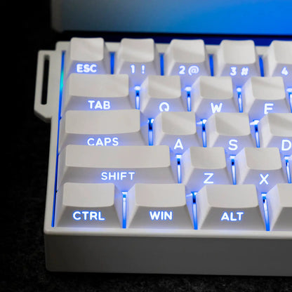 Veekos Shine60 HE Keyboard 60% AGRB with Lightbox RT0.01mm Magnetic Switch 8K Type-C Wired E-Sports Gaming Keyboard Do Brasil