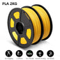 SUNLU Mix-Color 2Roll PLA/PLA Matte/Clear Filament 1.75mm 1kg Spool (2.2lbs) Neatly Wound Filament Fit Most FDM Printer