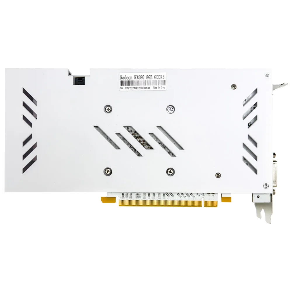 SOYO Radeon RX580 2048SP 8G Graphics Card GDDR5 Memory 256Bit AMD Gaming Video Card DP DVI Interface for Desktop Computers