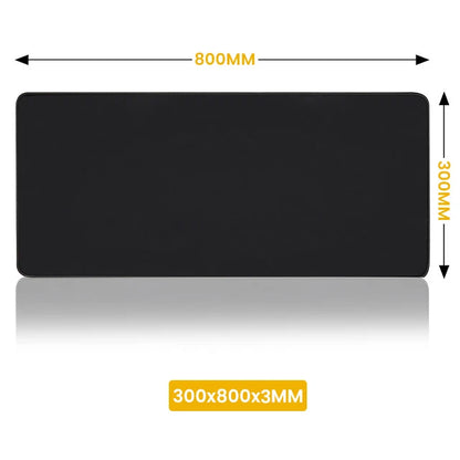 Mousepad Xxl Black Mouse Pad Free Shipping Long Speed Computer Mat Gaming Room Decors Big Mousepepad Table Cute Desk Accessory