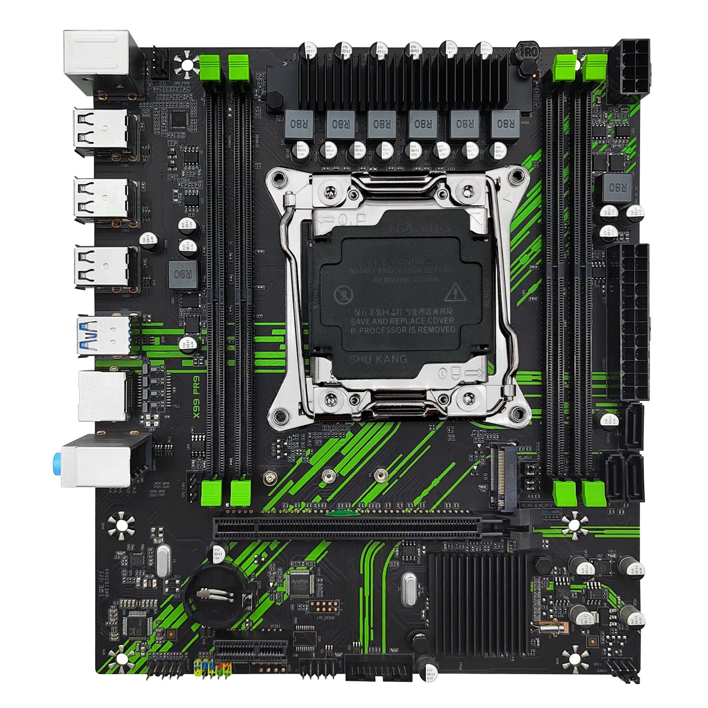 MACHINIST X99 PR9 Motherboard LGA 2011-3 Set Support Kit Xeon 2680 2690 V3 V4 CPU Processor Desktop Memory USB3.0 NVME/SATA M.2
