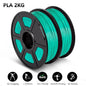 SUNLU Mix-Color 2Roll PLA/PLA Matte/Clear Filament 1.75mm 1kg Spool (2.2lbs) Neatly Wound Filament Fit Most FDM Printer