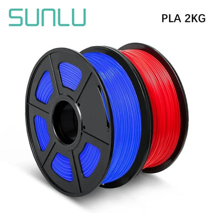SUNLU Mix-Color 2Roll PLA/PLA Matte/Clear Filament 1.75mm 1kg Spool (2.2lbs) Neatly Wound Filament Fit Most FDM Printer