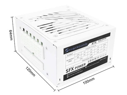 T.F.SKYWINDINTL 600W Mini ITX Solution/Micro ATX/SFX 600W Power Supply Full voltage 94V-264V SFX-T500 power Conversion rate 85%