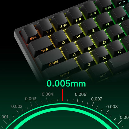 Akko MonsGeek FUN68 HE Magnetic Switch Keyboard 65% Rapid Trigger 0.005mm 8K ARGB Wired Esports Gaming Keyboard for Gamer