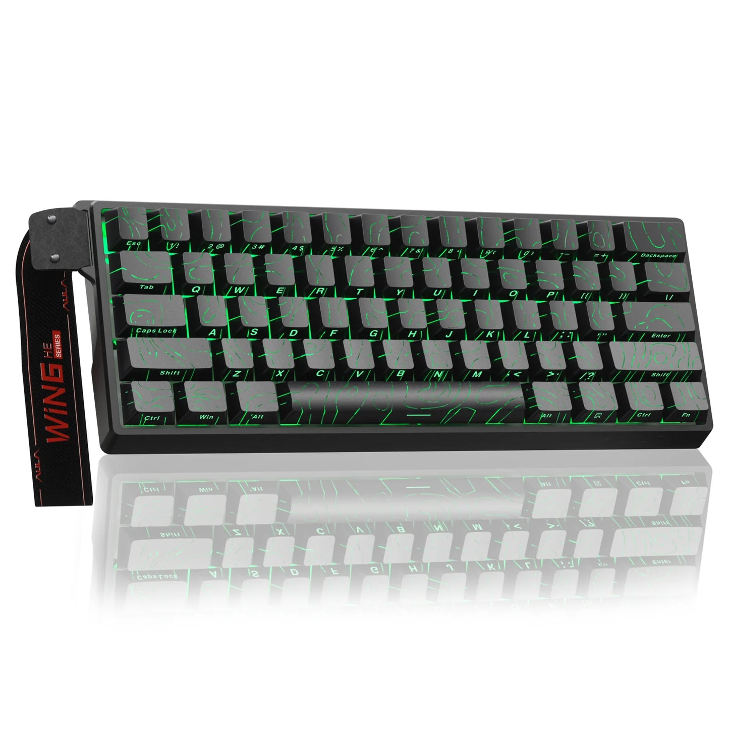 AULA WIN60 Magnetic Switch Keyboard Rapid Trigger 8K Return RGB Hotswap 60% Custom Gaming Keyboard