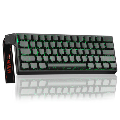 AULA WIN60 Magnetic Switch Keyboard Rapid Trigger 8K Return RGB Hotswap 60% Custom Gaming Keyboard