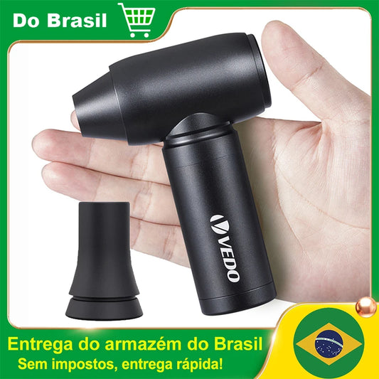 VEDO Mini Turbine Blower Jetfan Electric Blower Rechargeable Compressed Air Duster Cleaner Rechargeable Portable Turbo Fan