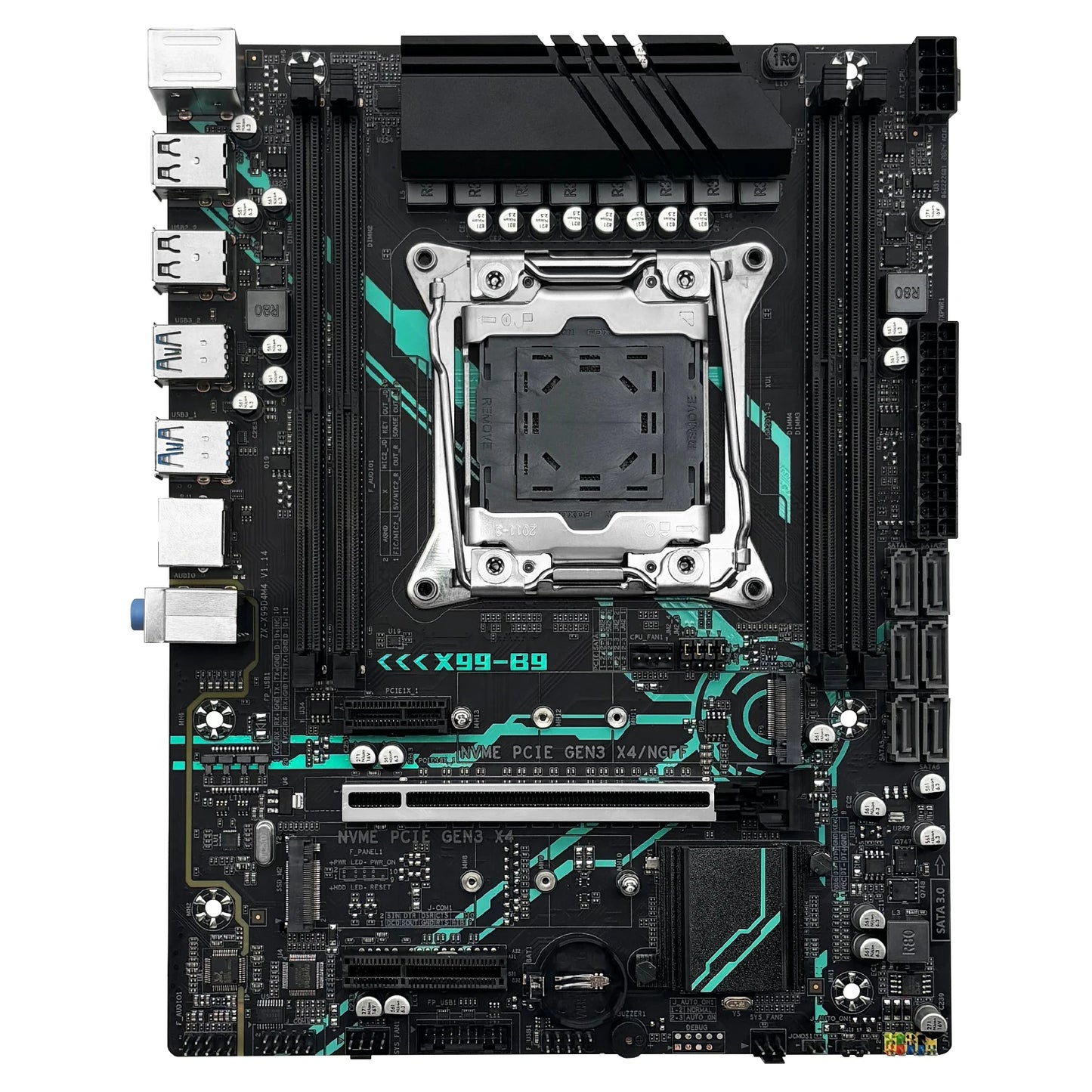 MACHINIST X99 B9 Motherboard LGA 2011-3 support Xeon E5 2660 2680 V4/v3 serie CPU Processor DDR4 RAM Memory NAME M.2 M-ATX