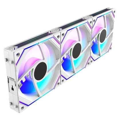 120mm Uni Fan Cooling Fans ARGB RGB Cooler PWM 4PIN Wireless Splicing 5V PC Computer Case Ventilador Infinity Mirror
