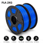 SUNLU Mix-Color 2Roll PLA/PLA Matte/Clear Filament 1.75mm 1kg Spool (2.2lbs) Neatly Wound Filament Fit Most FDM Printer