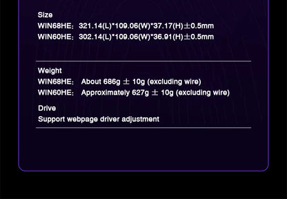 AULA WIN60 Magnetic Switch Keyboard Rapid Trigger 8K Return RGB Hotswap 60% Custom Gaming Keyboard