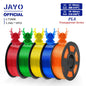 JAYO PLA Filament 1.75MM 5 Rolls/set 3D Printer Filament PLA For FDM 3D Printers Neatly Wound 3D Printing Filament Macaron Color