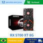 Veineda RX 5700XT 8GB Graphics Card GPU GDDR6 256Bit 8pin+6pin  7nm DP*3 HDMI*1  Video Card Support Desktop CPU placa de video