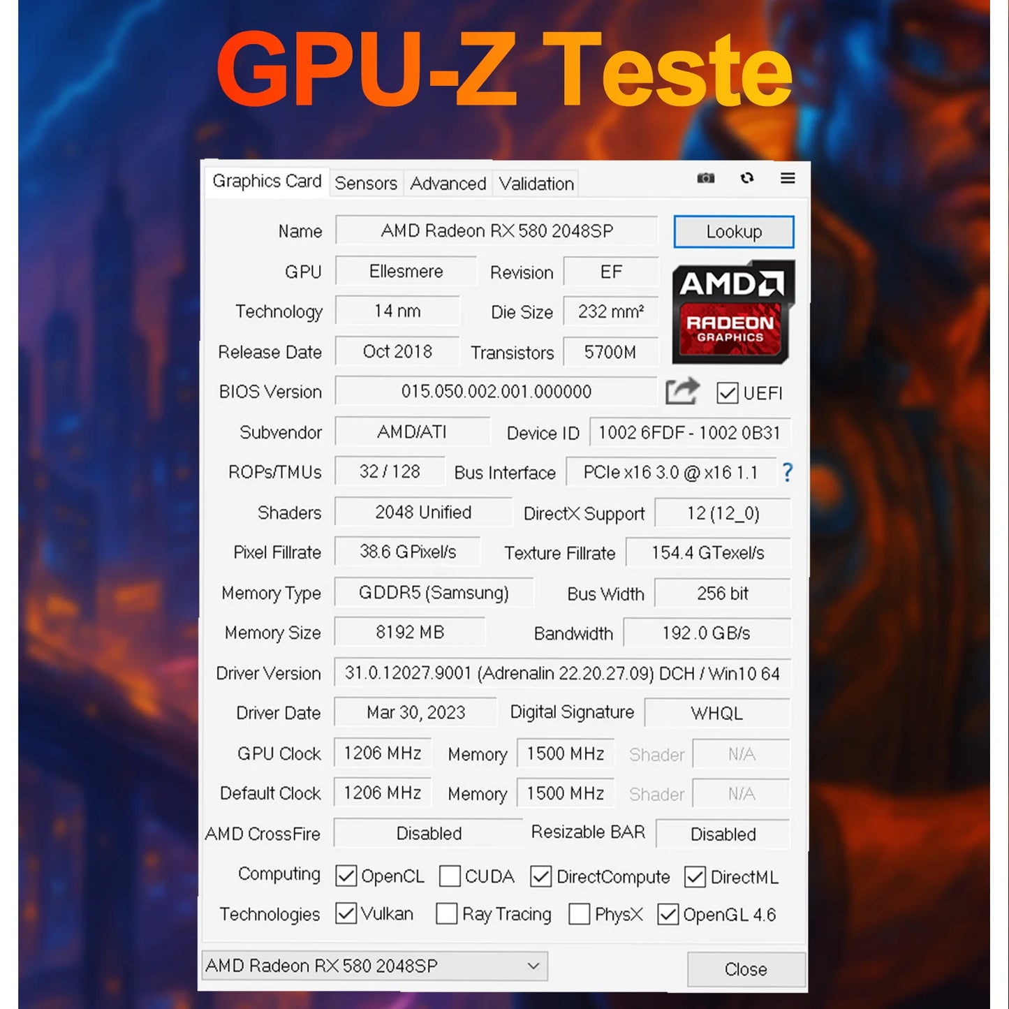 SOYO AMD Radeon RX580 8G Graphics Card GDDR5 Video Card HDMI DP DVI PCIE3.0x16 Gaming GPU RX 580 Cards Computer components