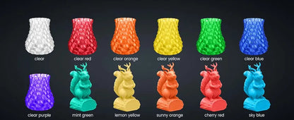 JAYO PLA Filament 1.75MM 5 Rolls/set 3D Printer Filament PLA For FDM 3D Printers Neatly Wound 3D Printing Filament Macaron Color
