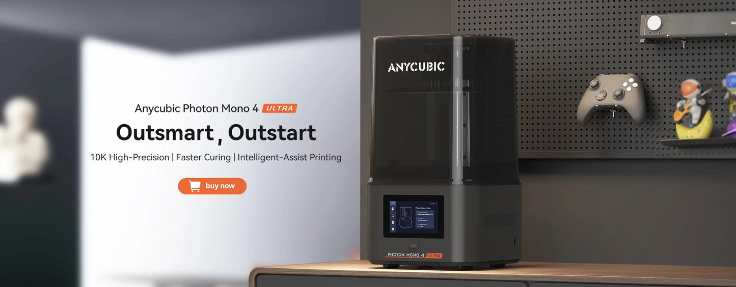 PRESALE ANYCUBIC Photon Mono 4 AE Vesion LCD 3D Printer with 7" 10K high-definition screen High-Speed  3D Printing 153×87×165mm