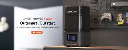 PRESALE ANYCUBIC Photon Mono 4 AE Vesion LCD 3D Printer with 7" 10K high-definition screen High-Speed  3D Printing 153×87×165mm