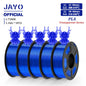 JAYO PLA Filament 1.75MM 5 Rolls/set 3D Printer Filament PLA For FDM 3D Printers Neatly Wound 3D Printing Filament Macaron Color